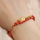999 Silver Dragon Luck Eight Thread Knot Braided Bracelet 999 Silver Dragon Luck Eight Thread Knot Braided Bracelet