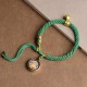 Tibetan Five Gods of Wealth Prayer Wheel Bracelet