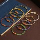 Handmade Colorful King Kong Knot Luck Bracelet