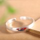 999 Sterling Silver Koi Fish Luck Cuff Bangle 999 Sterling Silver Koi Fish Luck Cuff Bangle