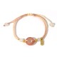 Peace Agate Peace Buckle Braided Bracelet Peace Agate Peace Buckle Braided Bracelet