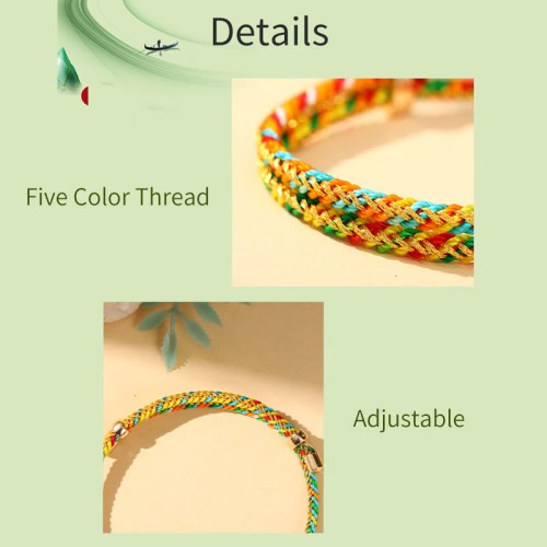 Colorful Rope Zongzi Pattern Luck Bracelet Colorful Rope Zongzi Pattern Luck Bracelet