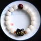 Bodhi Seed Sandalwood Lucky Cat Wisdom Bracelet