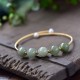 Jade Abundance Luck Blessing Bangle