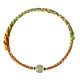 Colorful Rope Jade Bead Abundance Bracelet