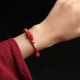 Red Jade Fortune Knot Couple Bracelet Red Jade Fortune Knot Couple Bracelet