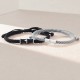 Bamboo Pattern Healing Couple Rope Bracelet
