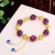 Tibetan Garnet Calm Bracelet Tibetan Garnet Calm Bracelet