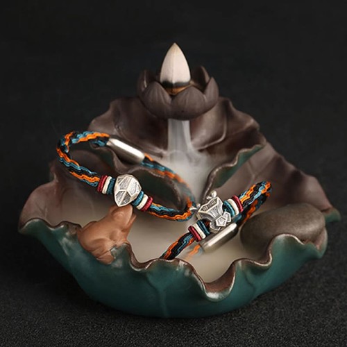 Sterling Silver Dragon Zodiac Protection Bracelet