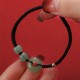 Green Aventurine White Jade Couple Bracelet