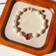 Pearl Four Leaf Clover Wealth Bracelet Pearl Four Leaf Clover Wealth Bracelet