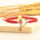 Handmade Lotus Koi Fish Lucky Red Bracelet Handmade Lotus Koi Fish Lucky Red Bracelet