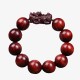 Small Leaf Red Sandalwood PiXiu Bracelet Small Leaf Red Sandalwood PiXiu Bracelet