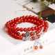 Natural Red Agate Blessing Necklace Bracelet Natural Red Agate Blessing Necklace Bracelet
