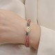 Strawberry Quartz Chalcedony Jade Healing Bracelet