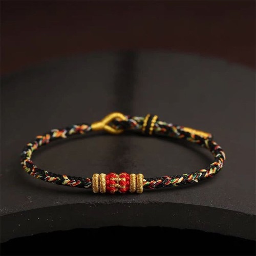 Handmade Colorful King Kong Knot Luck Bracelet