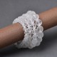 White Crystal Black Onyx Meditation Bracelet White Crystal Black Onyx Meditation Bracelet