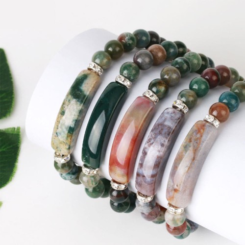 Quartz Heart Healing Beads Bracelet Quartz Heart Healing Beads Bracelet