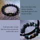Rainbow Obsidian Positive Transformation Bracelet