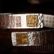 Letters Copper Balance Healing Cuff Bangle