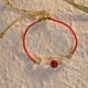 Red Agate Cat Eye Confidence Bracelet Red Agate Cat Eye Confidence Bracelet