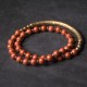 Red Jasper Moss Agate Black Obsidian Peace Bracelet Red Jasper Moss Agate Black Obsidian Peace Bracelet