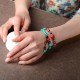 Jade Peace Gourd Prosperity Bracelet