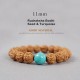 Tibet Rudraksha Bodhi Seed Dzi Amber Wealth Bracelet Tibet Rudraksha Bodhi Seed Dzi Amber Wealth Bracelet