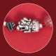 999 Sterling Silver PiXiu Strawberry Quartz Wealth Bracelet 999 Sterling Silver PiXiu Strawberry Quartz Wealth Bracelet
