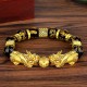 Double PiXiu Obsidian Om Mani Padme Hum Bracelet Double PiXiu Obsidian Om Mani Padme Hum Bracelet