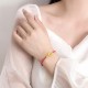 925 Silver Year of the Dragon Golden Dragon Strength Bracelet 925 Silver Year of the Dragon Golden Dragon Strength Bracelet
