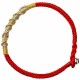 925 Silver Luck Strength Red String Protection Bracelet