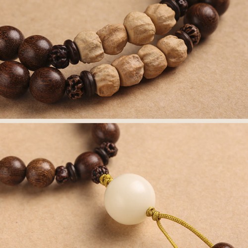 Sandalwood Red Sandalwood Bodhi Seed Purification Bracelet