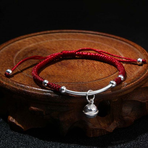 Feng Shui Lucky Red String Bell Bracelet Feng Shui Lucky Red String Bell Bracelet