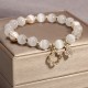 Cat's Eye Pearl Love Charm Bracelet Cat's Eye Pearl Love Charm Bracelet