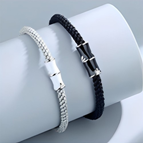 Bamboo Pattern Healing Couple Rope Bracelet