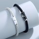 Bamboo Pattern Healing Couple Rope Bracelet