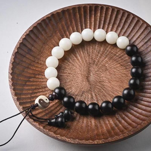 Ebony Yin Yang Protection Bracelet Ebony Yin Yang Protection Bracelet