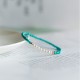 925 Sterling Silver Natural Turquoise Pearl Beaded Bracelet 925 Sterling Silver Natural Turquoise Pearl Beaded Bracelet