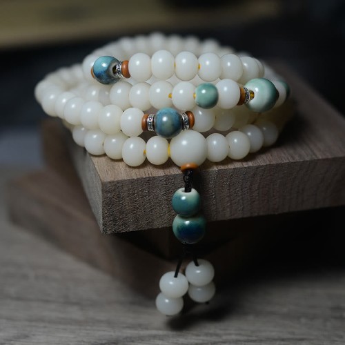 108 Mala Beads Bodhi Seed Evil Spirits Bracelet 108 Mala Beads Bodhi Seed Evil Spirits Bracelet