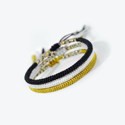 3Pcs Tibetan Multicolor King Kong Knot Amulet Bracelet 3Pcs Tibetan Multicolor King Kong Knot Amulet Bracelet