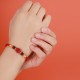 Year of the Dragon 925 Silver Cinnabar Auspicious Bracelet Year of the Dragon 925 Silver Cinnabar Auspicious Bracelet