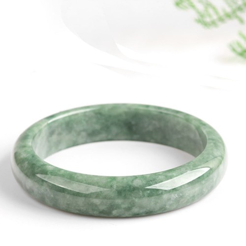 Natural Jade Luck Wealth Bangle Natural Jade Luck Wealth Bangle