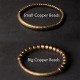 Copper Brass Bead Luck Wealth Bracelet Copper Brass Bead Luck Wealth Bracelet