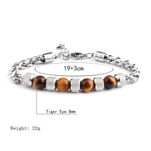 Black Onyx Tiger Eye Courage Bracelet Black Onyx Tiger Eye Courage Bracelet