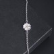 925 Silver Cherry Blossom Blessing Chain Bracelet 925 Silver Cherry Blossom Blessing Chain Bracelet