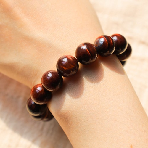 Natural Tiger Eye Healing Bead Bracelet Natural Tiger Eye Healing Bead Bracelet