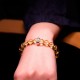 Sterling Silver Zodiac Citrine Protection Bracelet