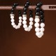 925 Sterling Silver Black Obsidian White Shell Yin Yang Bracelet 925 Sterling Silver Black Obsidian White Shell Yin Yang Bracelet