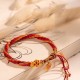 Chinese Zodiac Koi Fish Protection Reincarnation Knot Bracelet